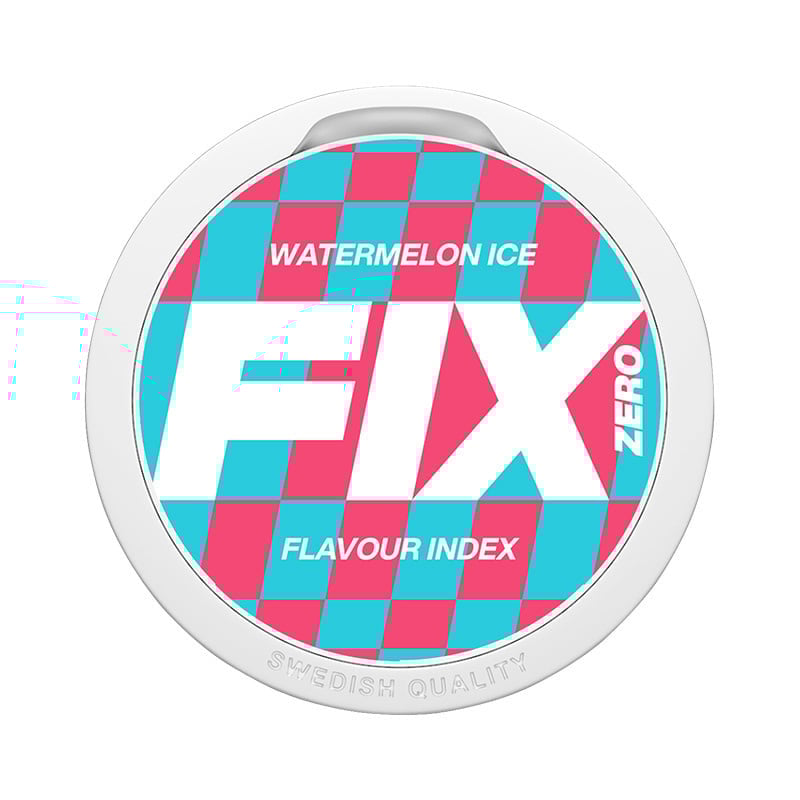 FIX ZERO Watermelon Ice Nicotinevrij
