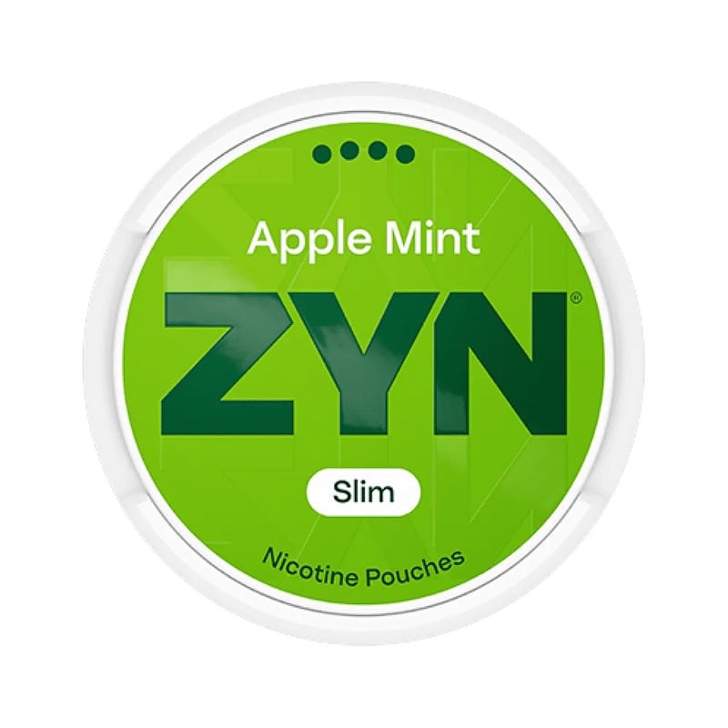 ZYN Apple Mint Slim Extra Strong – Bustine alla nicotina extra forti e slim gusto mela e menta