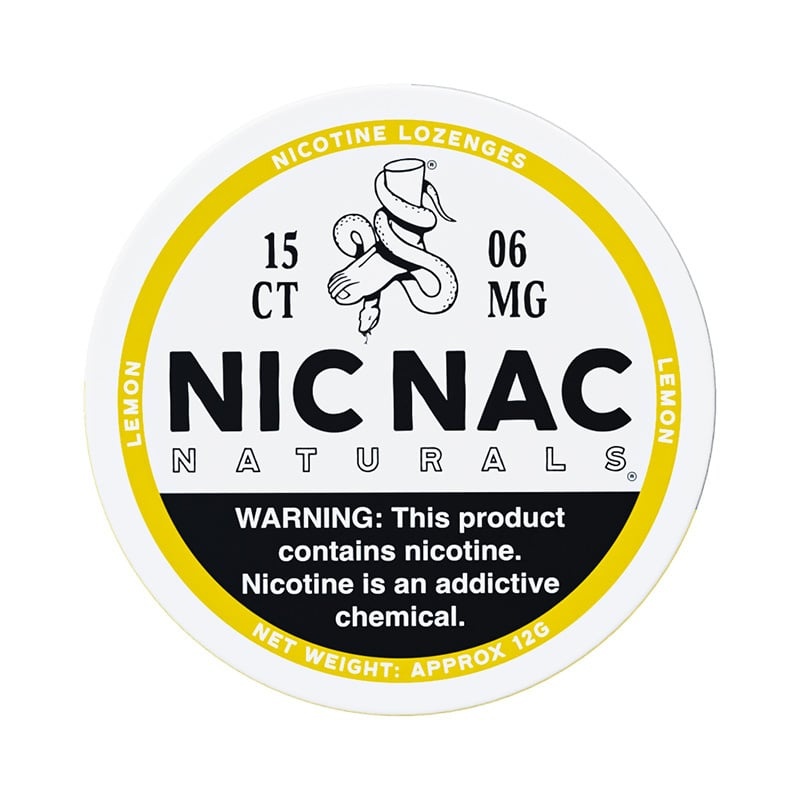 NIC NAC Lemon  6MG | Nikotin-Tropfen
