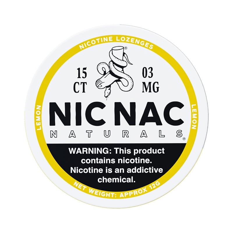 NIC NAC Lemon  3MG | Gouttes de Nicotine
