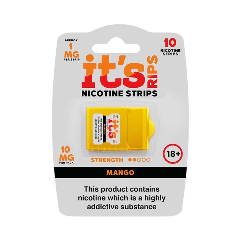 ITS RIPS Mango Nicotine Strips ITS RIPS Mango Nicotine Strips