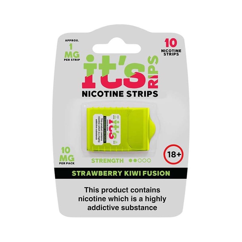 ITS RIPS Strawberry Kiwi Fusion Nicotine Strips
