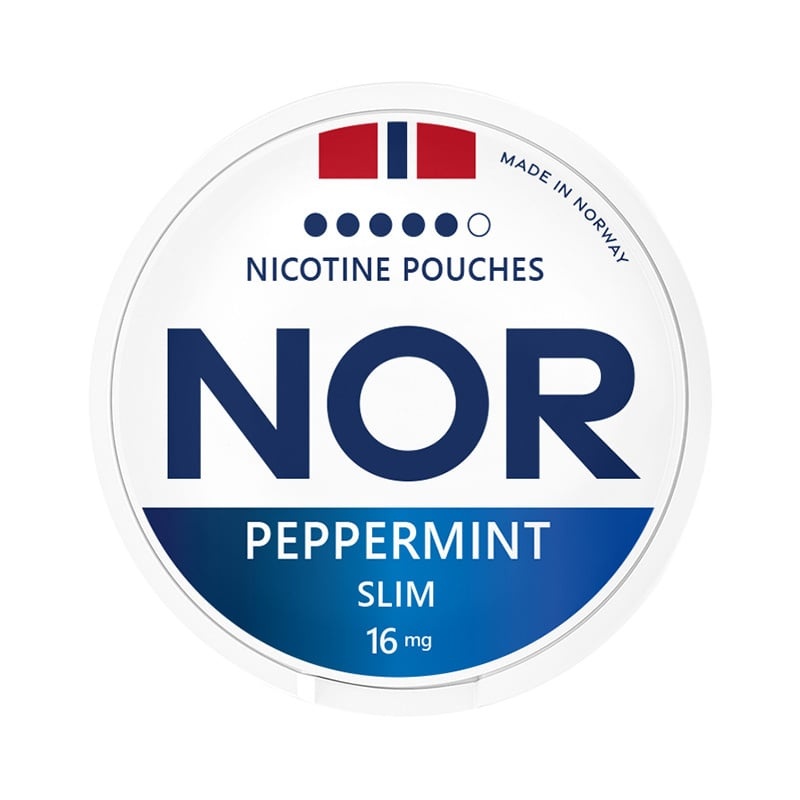 NOR Peppermint Slim sachets de nicotine acheter en ligne