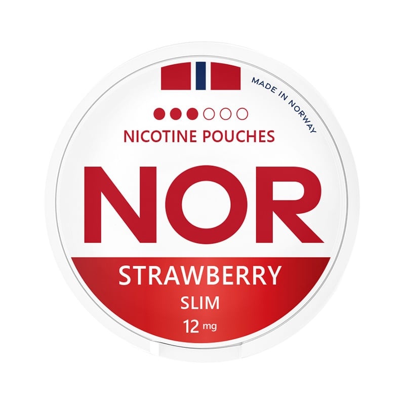 NOR Strawberry Slim nicotinezakjes kopen online