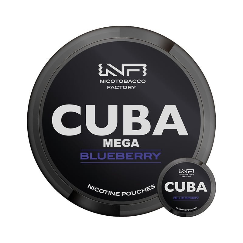 CUBA MEGA Blueberry White