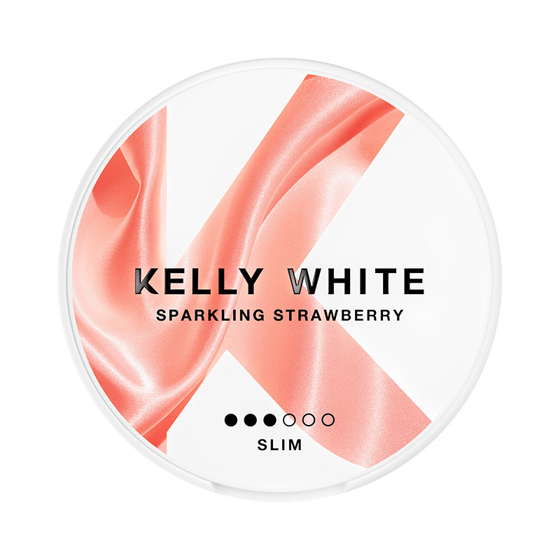 KELLY WHITE Sparkling Strawberry Slim KELLY WHITE Sparkling Strawberry Slim