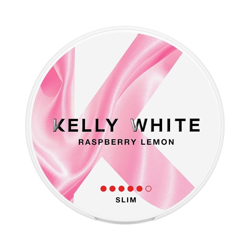 KELLY WHITE Raspberry Lemon Extra Strong Slim