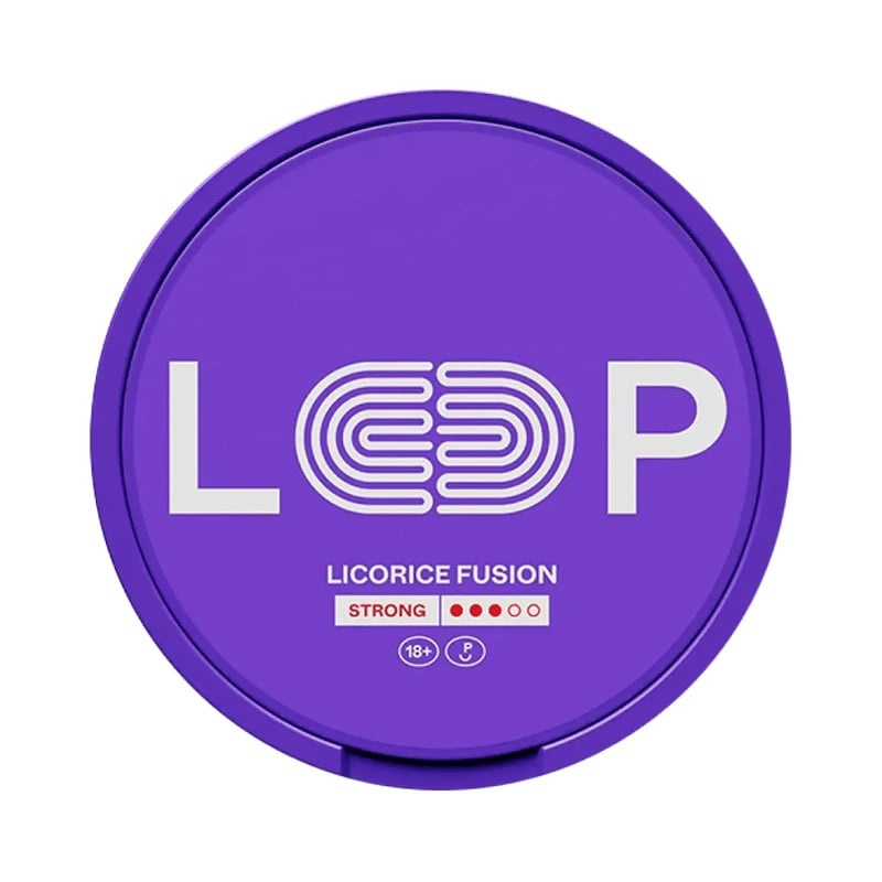 LOOP Licorice Raspberry Strong LOOP Licorice Raspberry Strong