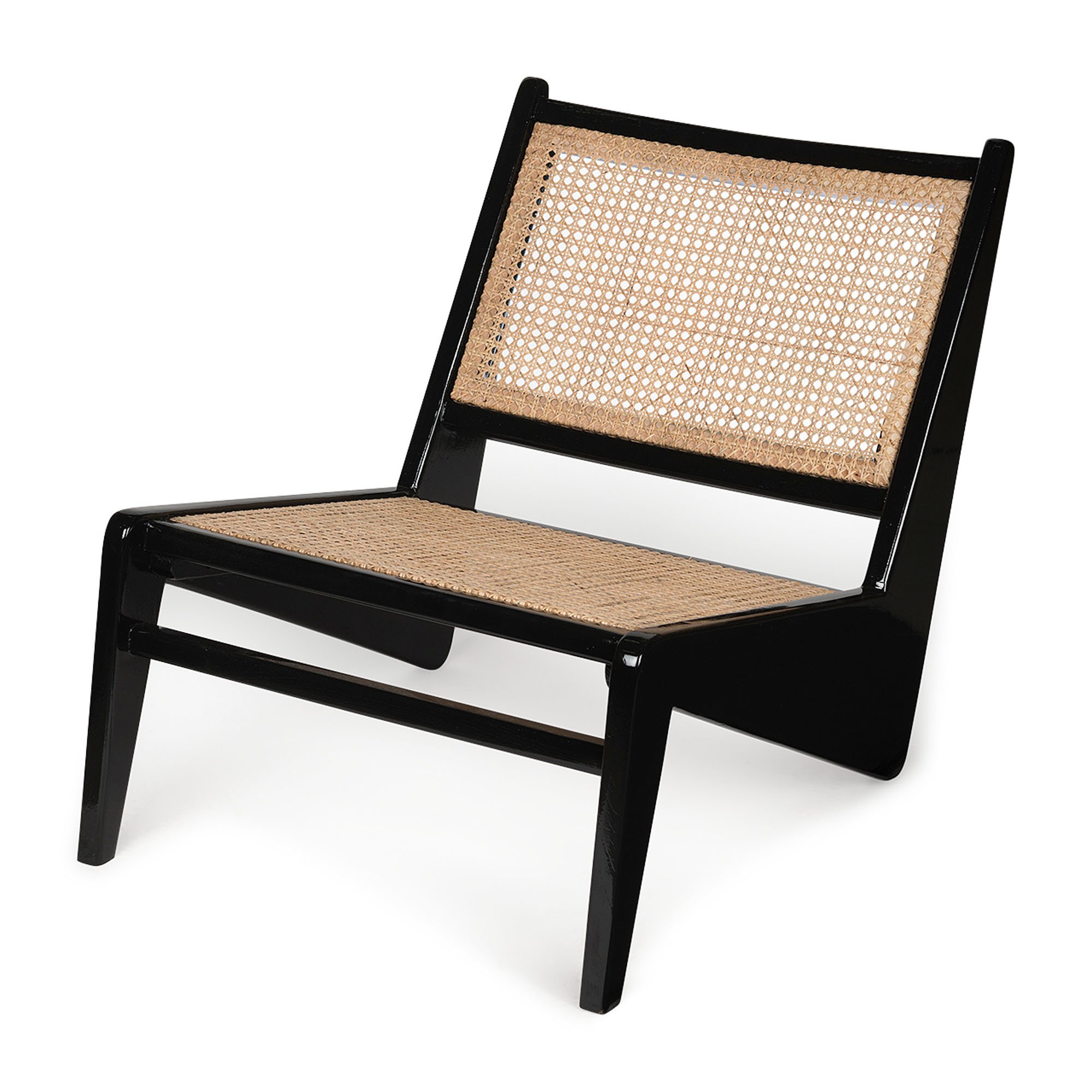 Kangaroo Chair Charcoal Black High Gloss DETJER the stylish chair.