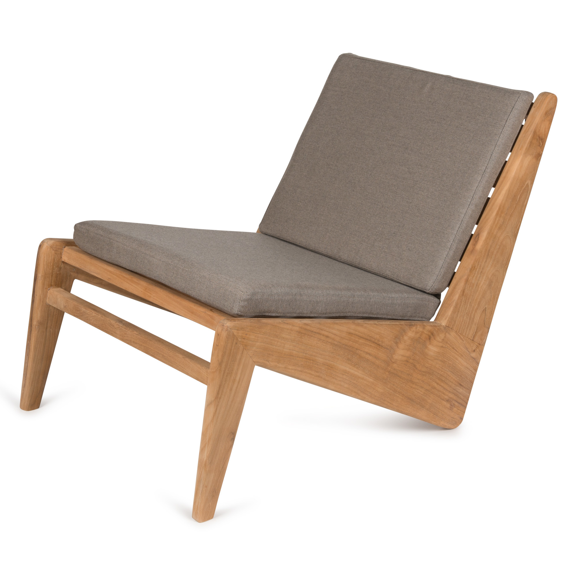 Kangaroo Chair Teak Outdoor with Cushion DETJER the stylish chair.