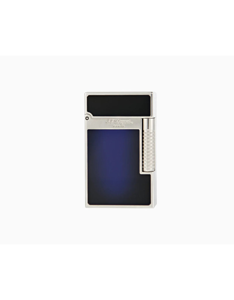 St. Dupont S.T. Dupont Ligne 2 Le Grand Blue Lacquer & Palladium Lighter