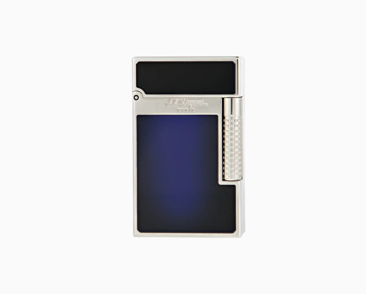 S.T. Dupont Ligne 2 Le Grand Blue Lacquer & Palladium Lighter La Casa