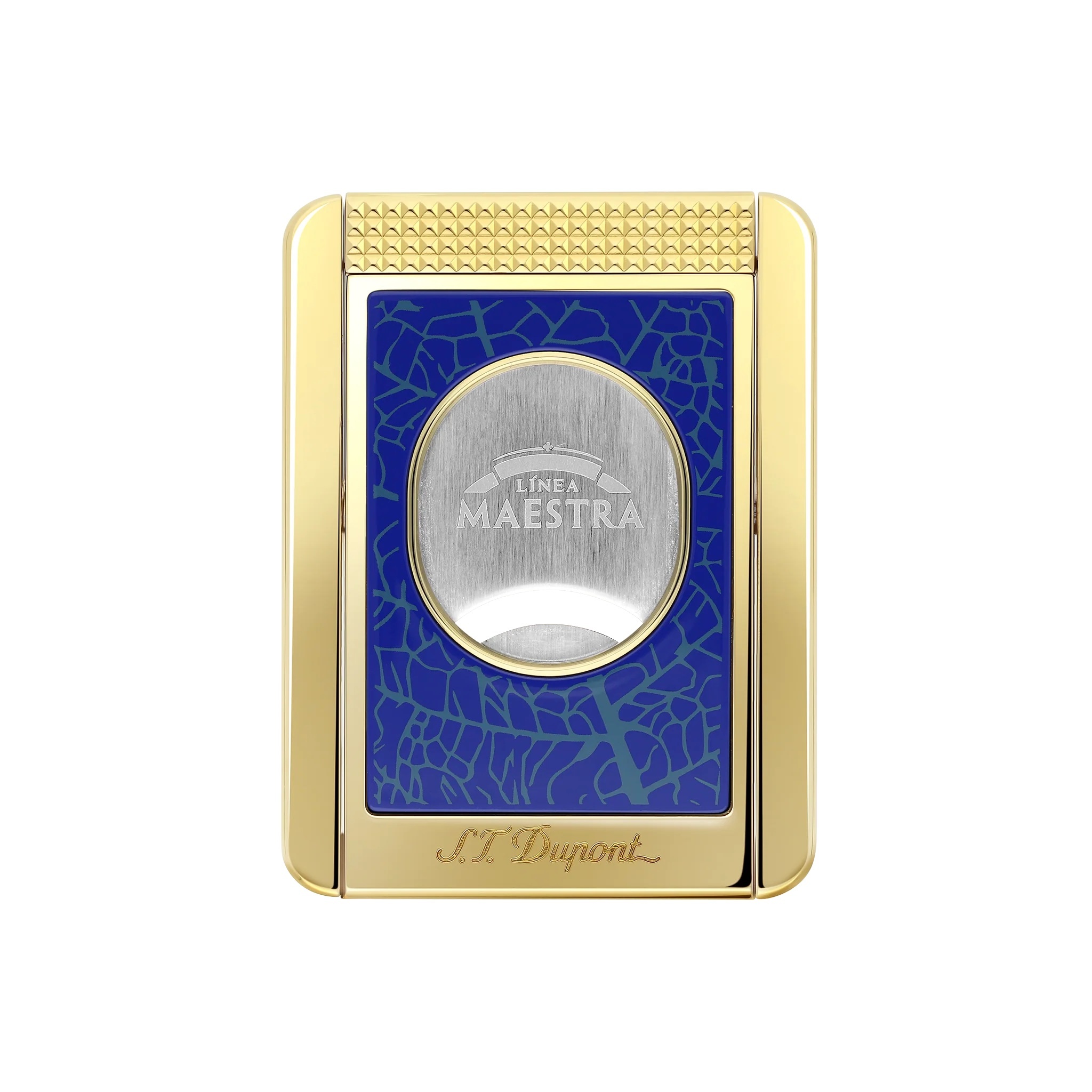 S.T. Dupont Cigar Cutter/Stand Partagas Gold - La Casa del S.T. Dupont Cigar Cutter/Stand Partagas Gold - La Casa del