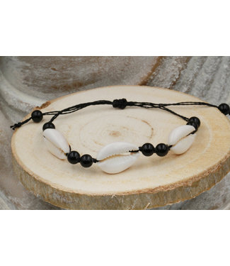 Bracelet Coquillage CAURI Black