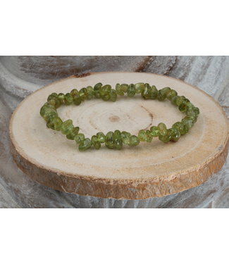 Bracelet Chips Peridot