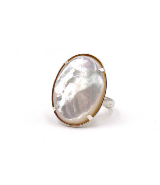 Bague NACRE 25x18mm