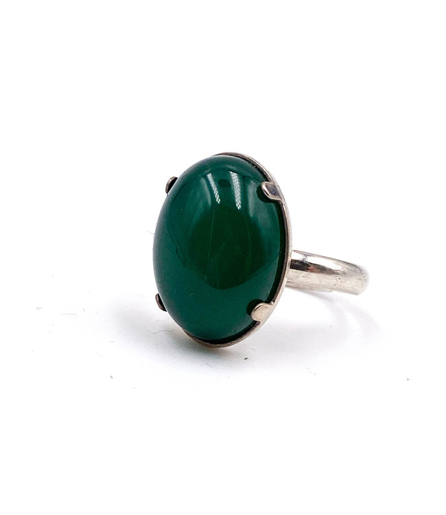 Bague AGATE Verte