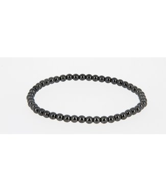 Bracelet hématite 4mm