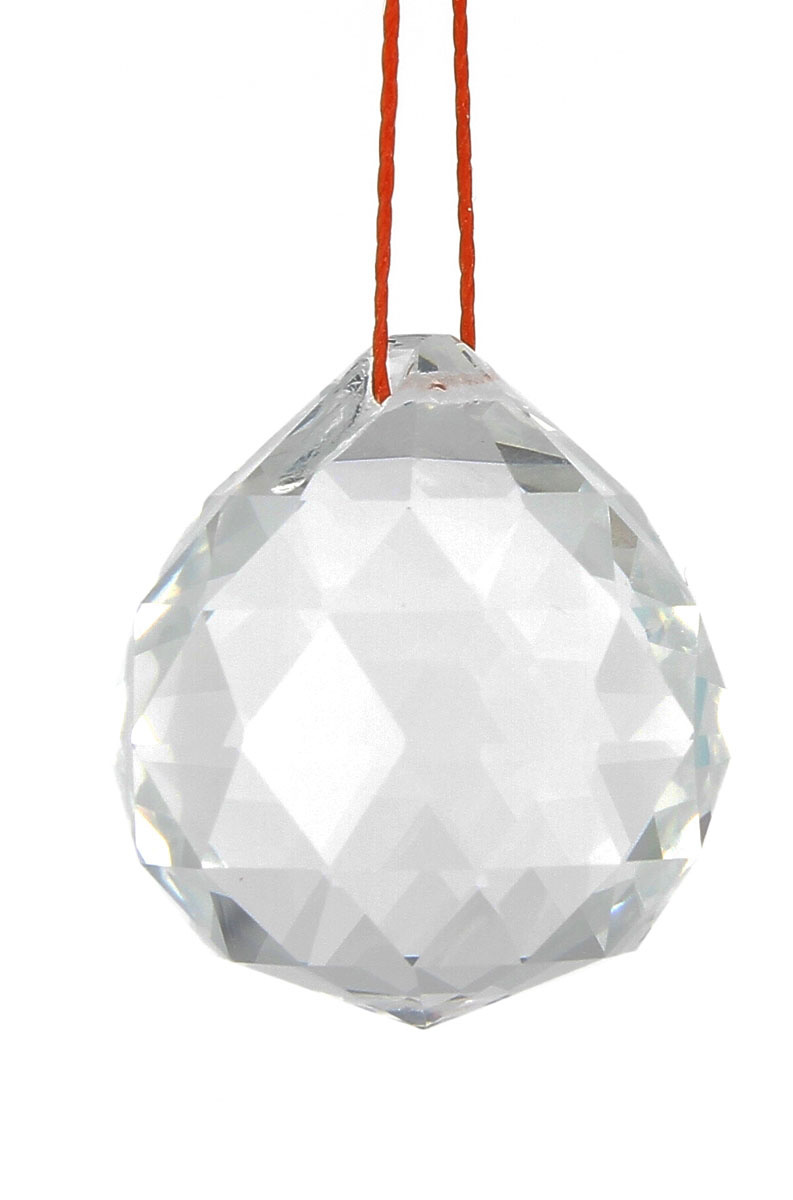 Boule de cristal Feng Shui facettée 5 cm