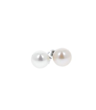 Boucles d'oreilles puces en Perles de Nacre