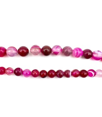 Rang agate rose fuchsia