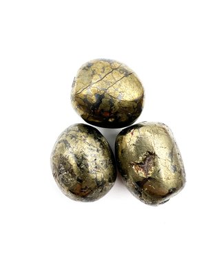 Pierre roulée Chalcopyrite