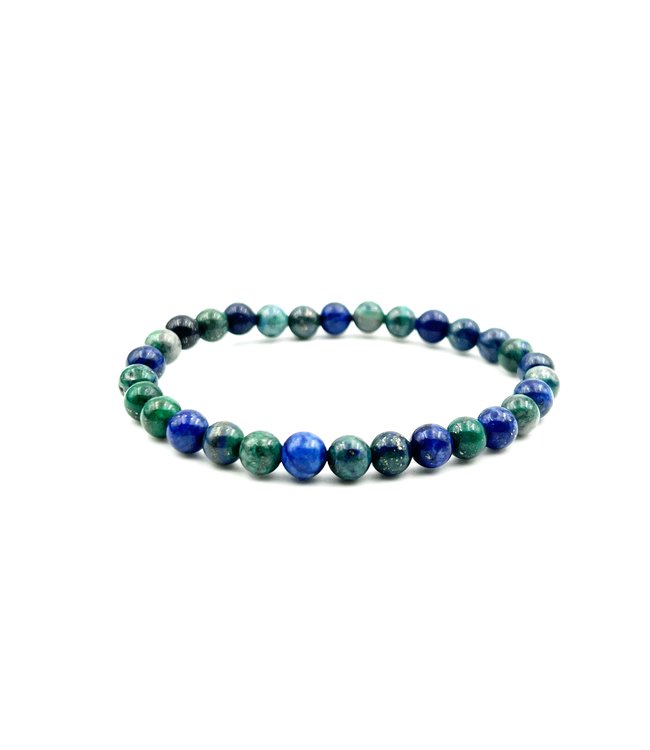 Bracelet Azurite-malachite