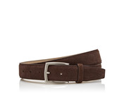 Men s Belt Suede mocca Castelijn Beerens