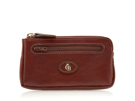 Gaucho Grote sleuteletui rits RFID | cognac