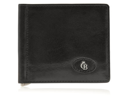 Gaucho Portefeuille dollar-clip 3 cartes RFID | noir