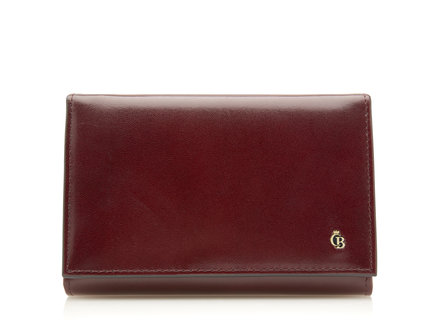 Nevada 6 Card Frame Purse RFID | burgundy