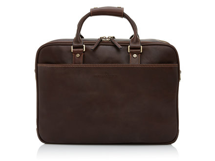 Verona Laptoptasche 15,6” RFID | mocca