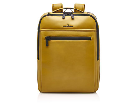 Nappa X Sac à dos ordi 15,6" Victor RFID | ocre jaune