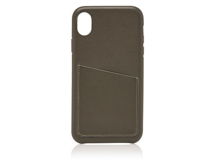 Nappa X Back Cover Wallet iPhone XR | dark military