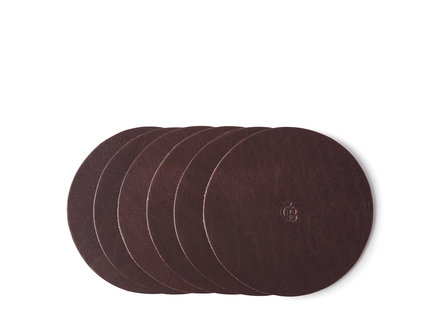 Gaucho Coaster set 6 pieces | mocca