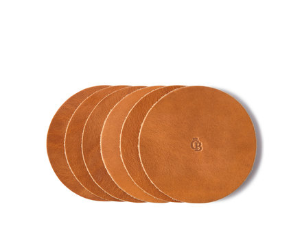 Gaucho Sous-verre 6 pieces | cognac