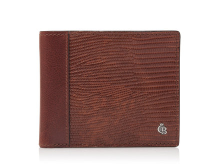 Donna 8 cards RFID billfold | cognac