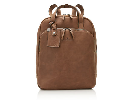 Carisma Laptop-Rucksack 15,6” RFID | cognac