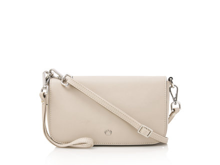 Babette Nappa Nappa Clutch | beige
