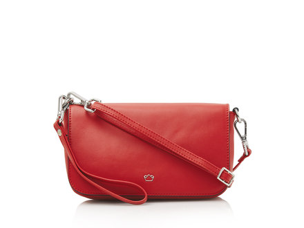 Babette Nappa Nappa Clutch | rood