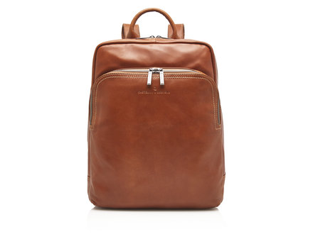 Firenze Laptop-Rucksack 15,6" | hellbraun