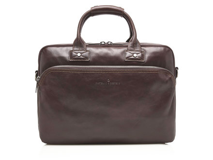 Firenze Sacoche ordinateur portable 15,6" RFID | mocca