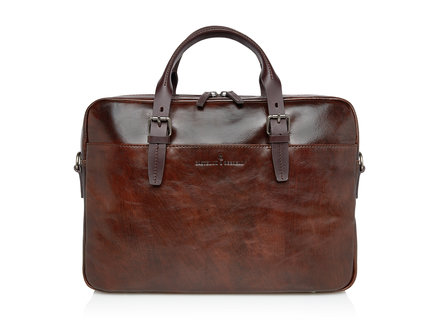 Rien Sac ordinateur portable 15,6" RFID | cognac