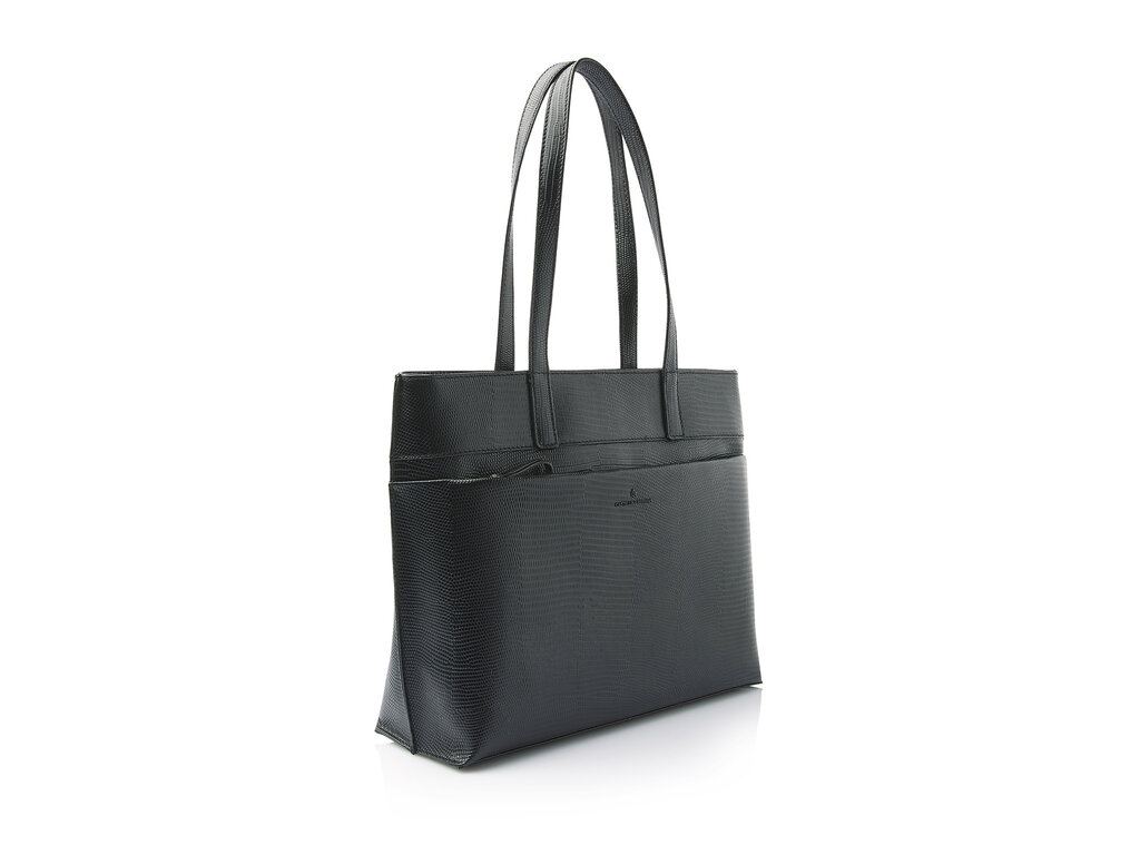 Eline Shoulderbag 15,6 RFID black - Castelijn & Beerens