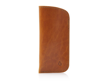 Gaucho Brillenetui | cognac