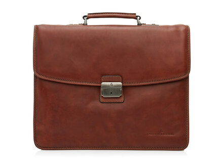 Verona Laptoptasche 15,6” RFID | hellbraun