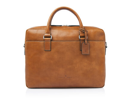Heritage Peter Laptop Bag 15,6" RFID | light brown