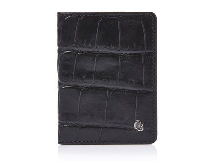Croco 6 Card Holder RFID | black