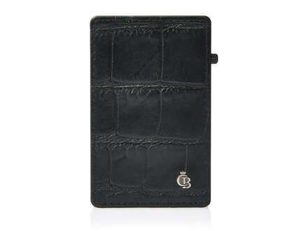 Croco Porte-cartes RFID | noir