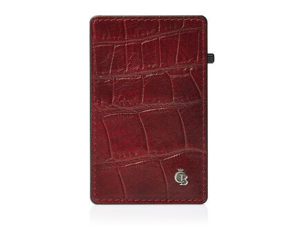 Croco Kartenetui RFID | rot